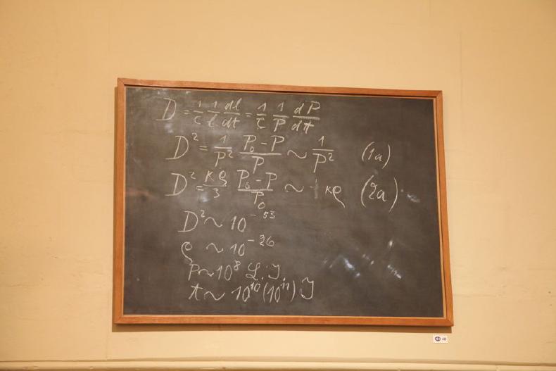 Einstein's blackboard