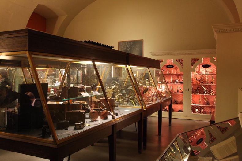 Scientific instruments on display