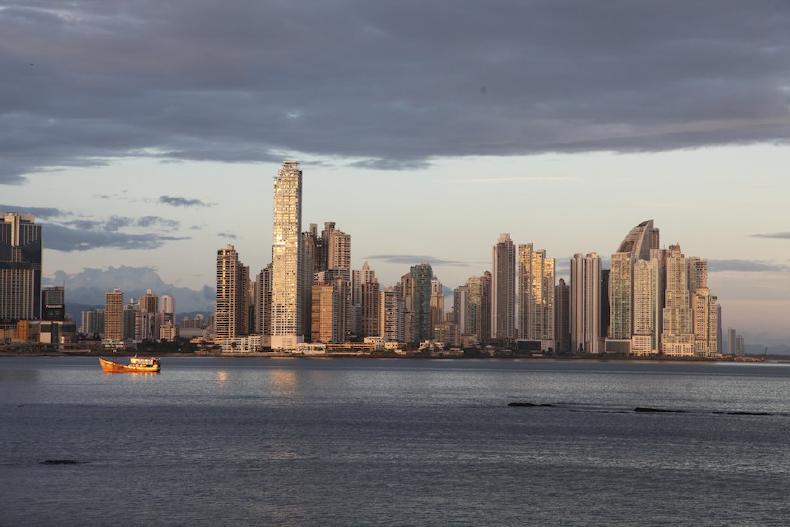 Modern Panama city