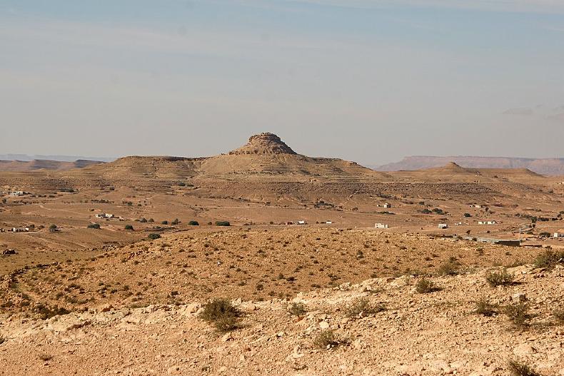 View from Ksar Ouled Soltane