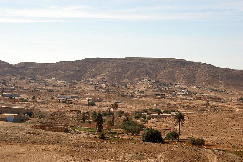 View from Ksar Mghit