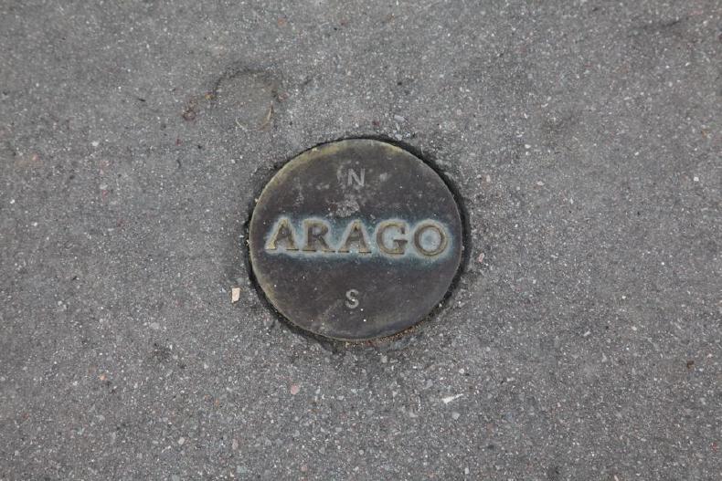 Arago medalion