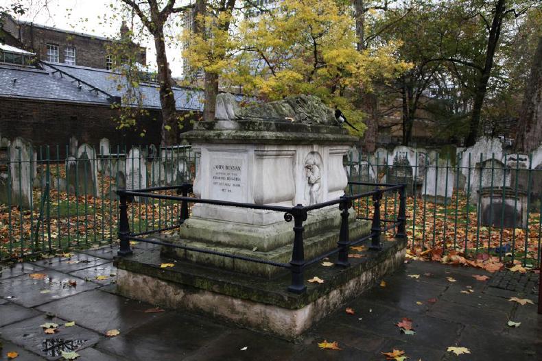 John Bunyan's grave