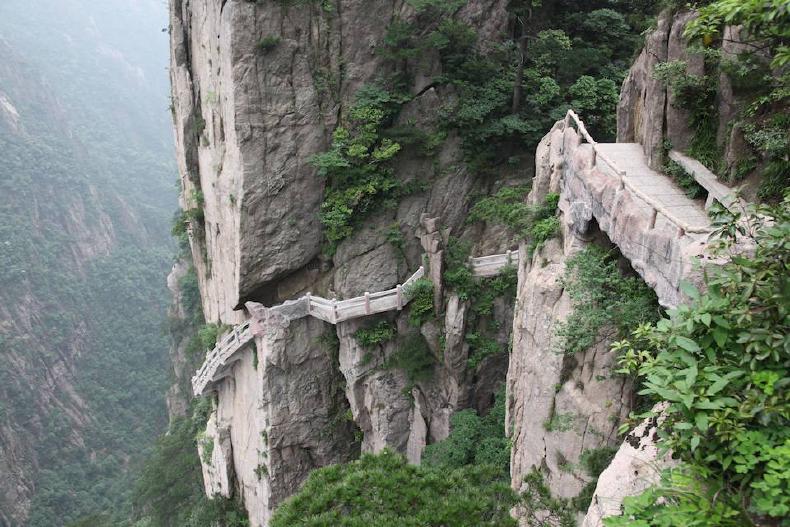 Cliffside path